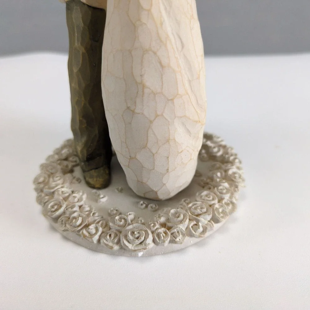 Willow Tree Promise Cake Topper Susan Lordi Wedding Couple Figurine 6.5